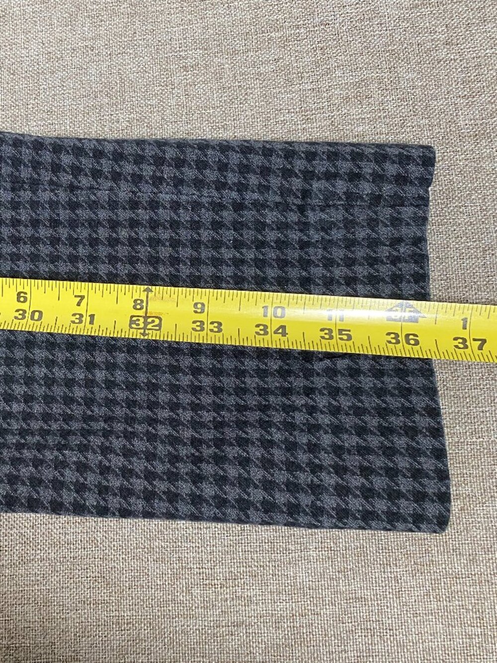 Talbots Chatham Ankle Dress Pants Women's 12 Mid Rise Multicolor Houndstooth - Picture 16 of 16